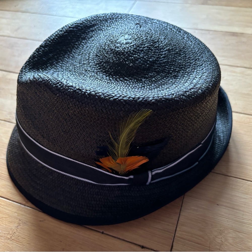 Truffaux Panama hat makers. Rare style - Sinatra.